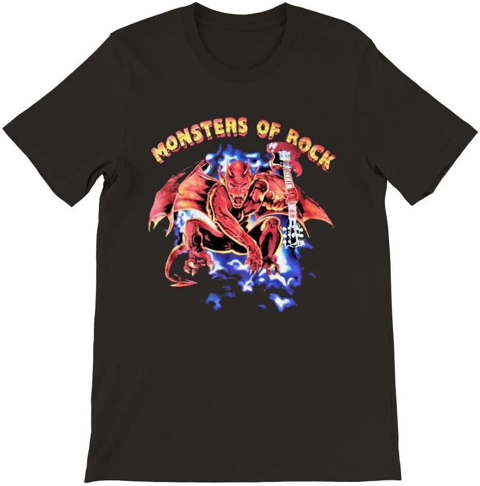 Monsters of Rock DONINGTON Park UK 1991 TEE Shirt M чёрный