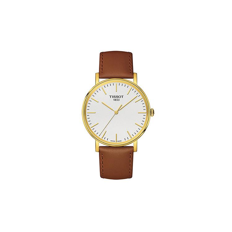 TISSOT Men s Meishi Collection Watch T109.410.36.031.00 White Dial Belt
