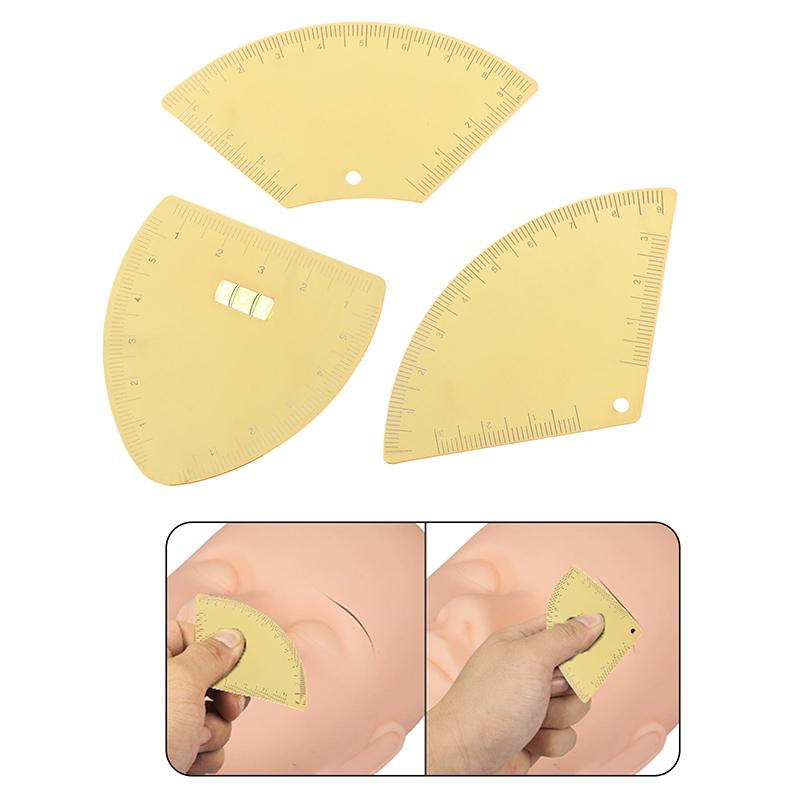 Drawing Eyebrow Design Ruler Women'S Instant Brow Shaper Fast Drawing Eyebrow Tool For Positioning Eyebrows Tattoo Accessory