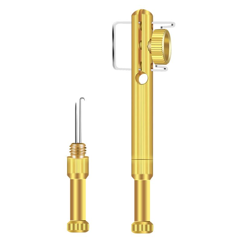 Quick Hook Tying Tool: Manual Knot & Inner Line Guide for Fishing Hooks