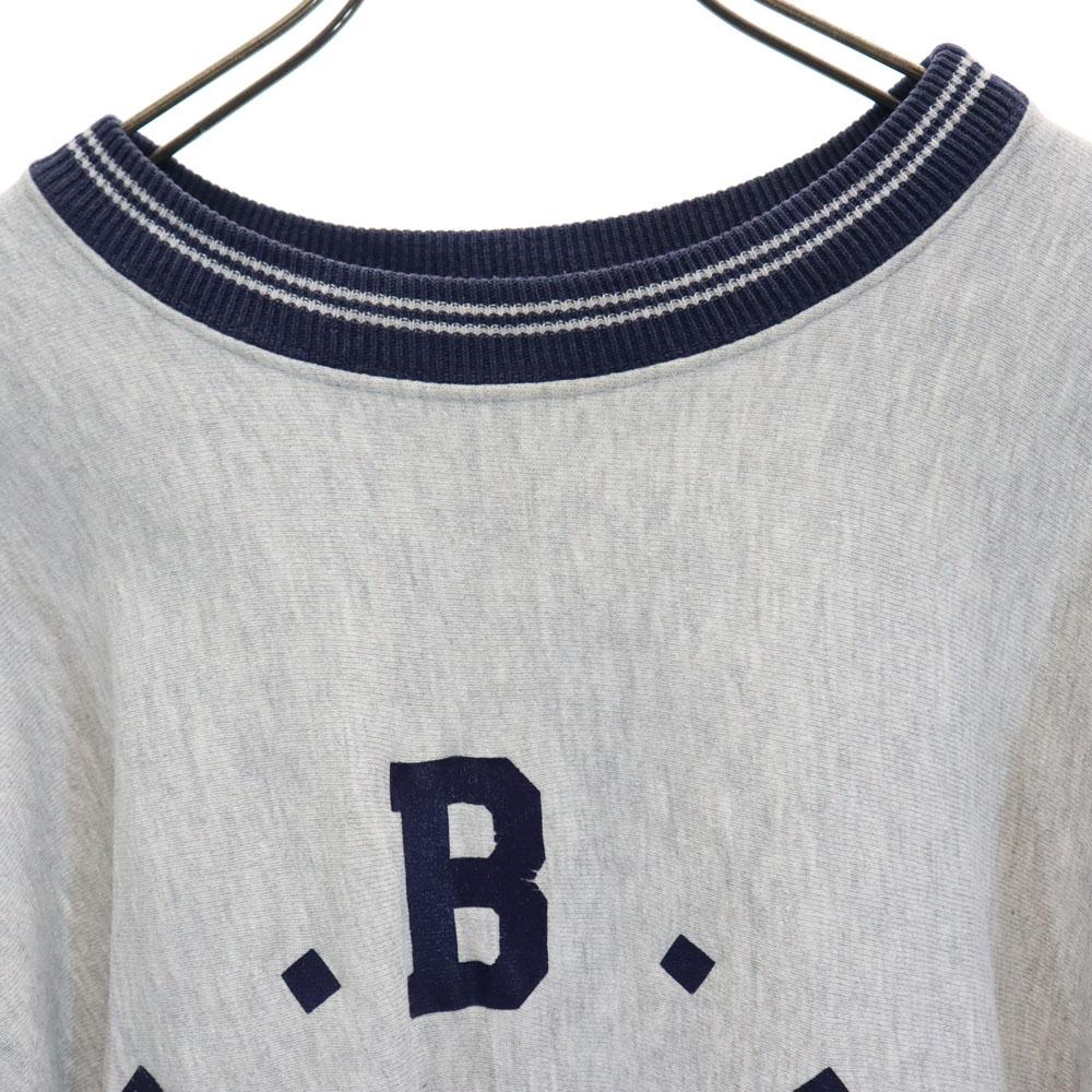 Champion 90s Made in USA Embroidered Tag NBA L.B.I Long sleeve Reverse Weave Sweatshirt trainer Men's Used