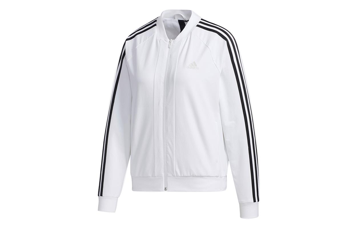 

Adidas Jackets Women s White Stand Collar Moderate Other GF0182 L