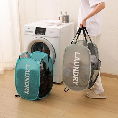 Oversized Foldable Laundry Hamper for Bathroom Storage