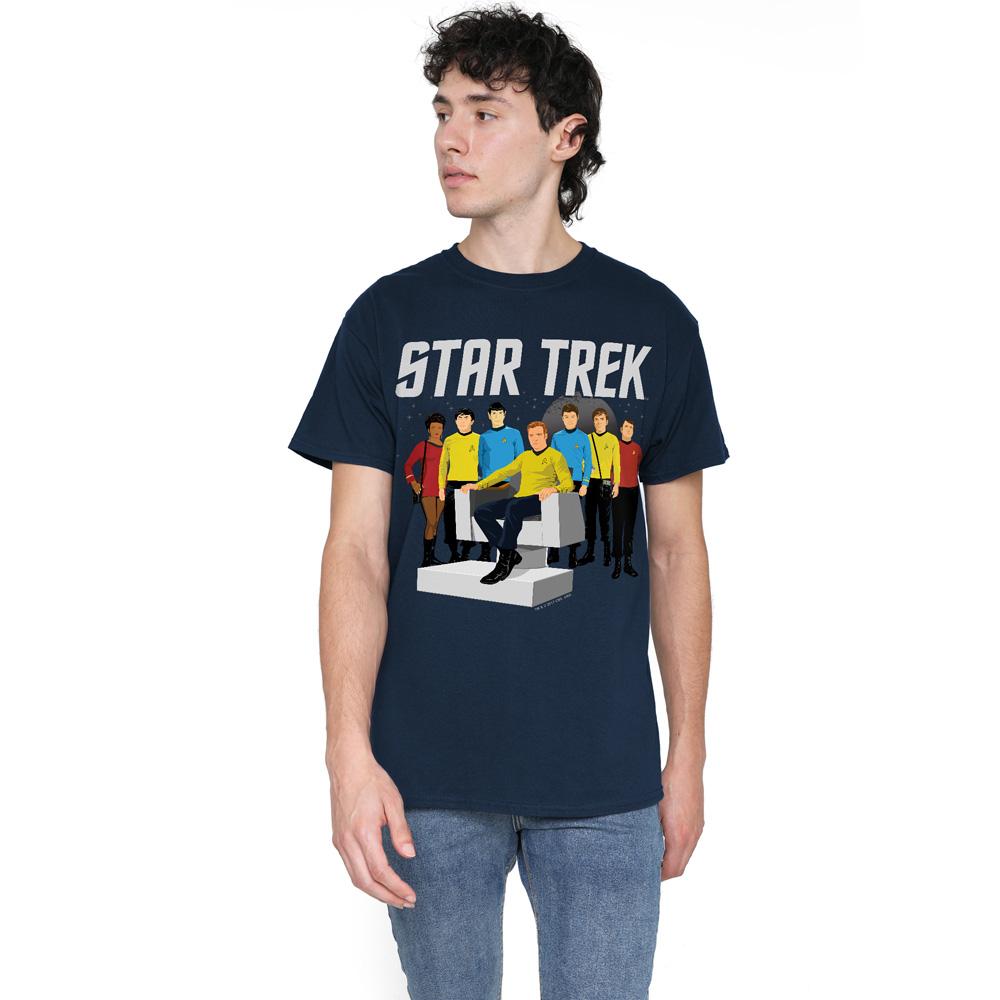 STAR TREK Men's Vector Crew T-Shirt