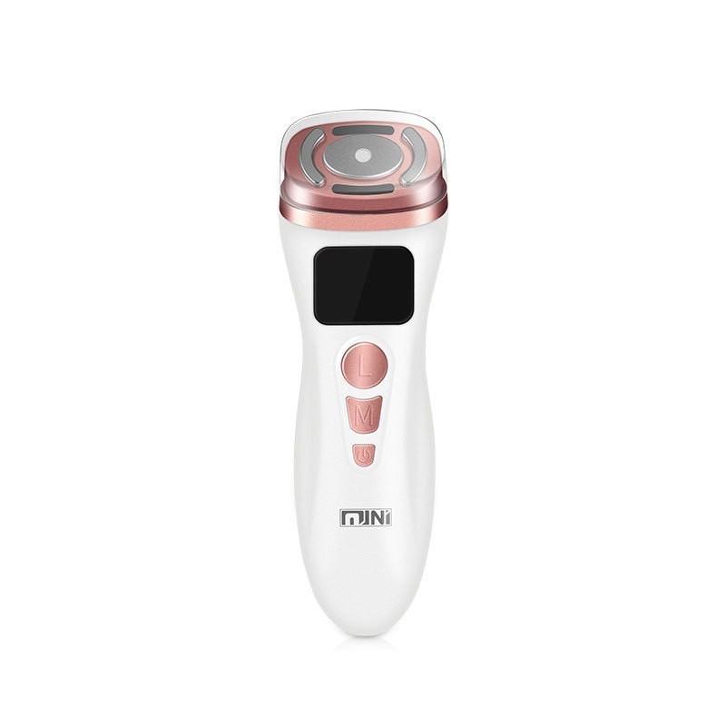 Mini HIFU Machine Ultrasonic RF EMS HIFU Facial Lifting Skin Tightening Device Face Chin Neck Eye Anti Wrinkle Massager Home Use