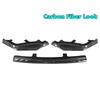 For Lexus IS200t IS300 IS350 2017-2020 F-sport Front Bumper Splitter Lip Accessories Exterior Spoiler Diffuser Body Kits Parts
