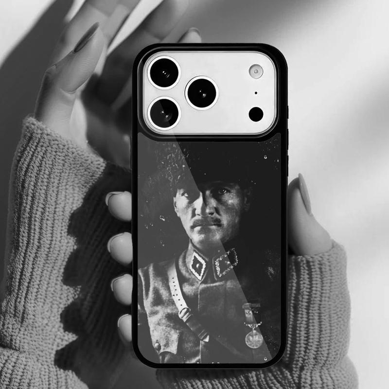 

Mustafa Kemal Ataturk Phone Case for iPhone 17 Air 16e 15 14 13 Pro Max Back Cover for 12 11 Pro Coque iPhone Air