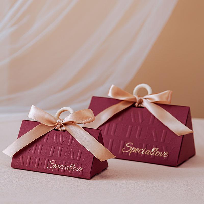 10 Stück/Los Gastgeschenk Süßigkeitenbox Papierverpackung Geschenkboxen Hochzeitsfeier Gastgeschenk Dekoration Hochzeitsdekorationen