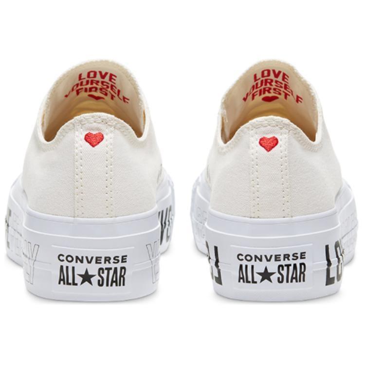 (WMNS) Converse Chuck Taylor All Star Lift Low 'Love Fearlessly' Women's 567312C