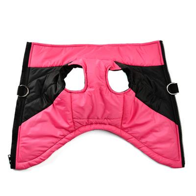 Warm Dog Clothes Windproof Winter Zipper Costumes For Small Medium Dogs Cats Vest Coat with D-ring Chihuahua Schnauzer Outfits