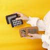 Women Houndstooth Wallet Pu Leather Multi-functional Multi-card Slot Zipper Coin Purse