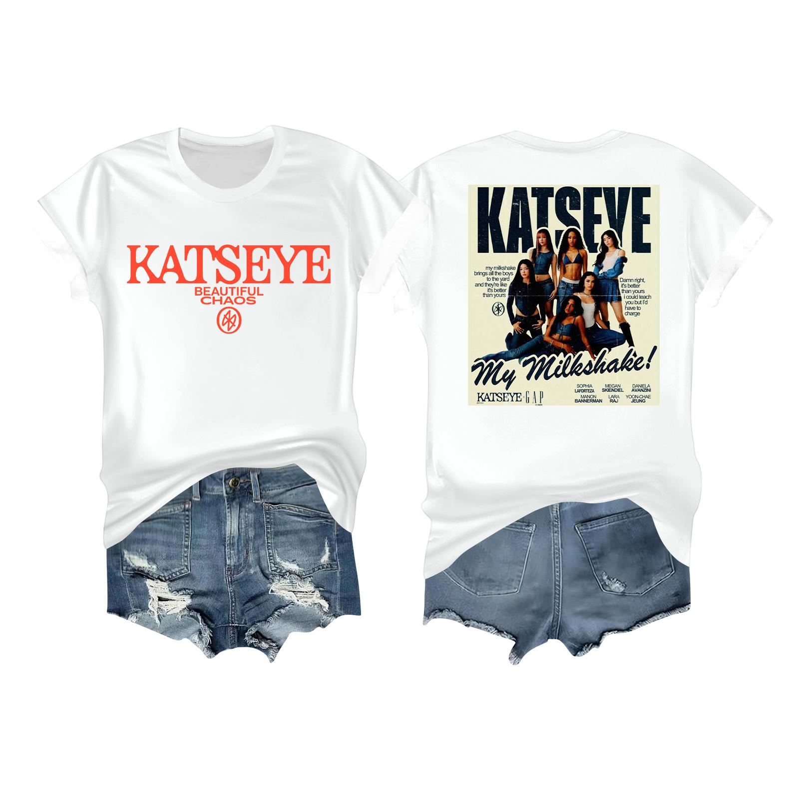 

Женская повседневная футболка с принтом, пуловер с круглым вырезом, топ с коротким рукавом XL белый