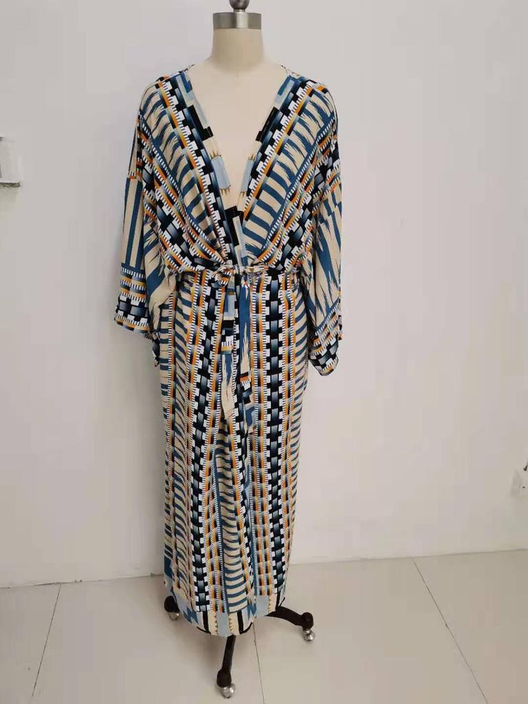 Bohemian Beach Holiday Sun Protection Cardigan - MP-628