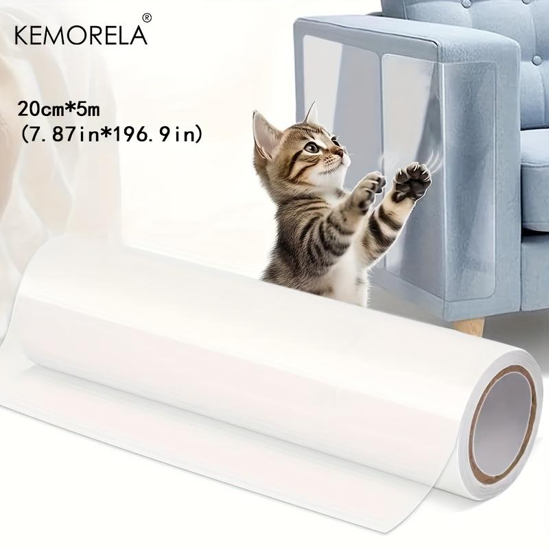 1 рулон Защита от царапин для кошек, Самоклеящаяся защита от царапин, Прозрачная пленка-лента от царапин, Защита дивана, стены, двери