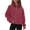 Women's Solid-color Fashionable Long-sleeved Top Coat