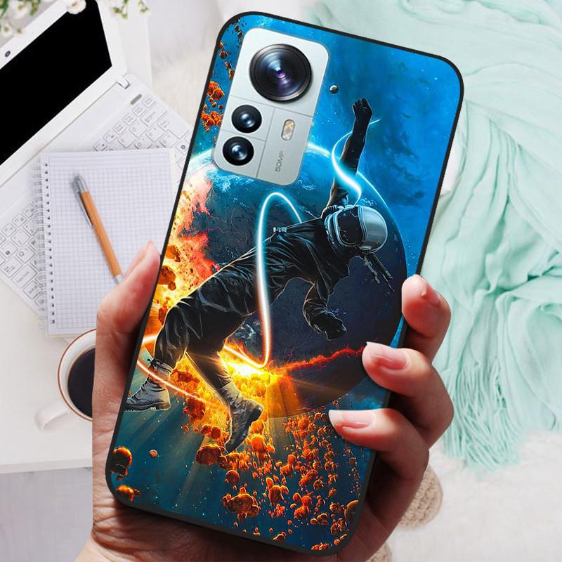 For Xiaomi 12 Pro Case Soft TPU Silicone Phone Covers for Xiaomi 12X 12 X 12Pro 5G Case Bumper Shockproof Coque Xiaomi12 Cover