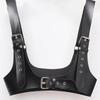 Street Style U Leather Harness Top Wide Waistband Gothic Suspender Punk Belt Chest Corset  Female
