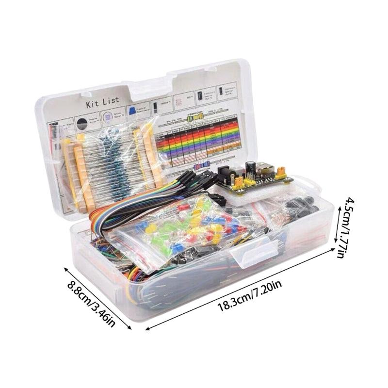 Starters Set Electronics Set for R3 Beginner Featuring Multiple Sensors Module Ideal for Quick Electronics Mastery