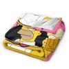 Super Warm Blanket Decorative The Simpsons Cartoon Throw Blanket Flannel Bedspread For Couch Chair Fluffy Sofa Bed Cover