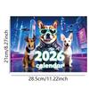 2026 Dog Calendar: 12-Month Cross-Border English Wall Calendar Collection