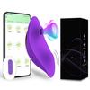 APP Bluetooth Sucking Vibrator Female Wearable Clit Sucker Clitoris Stimulator 2 In 1 Adult Goods Sex Toy for Women 's Panties