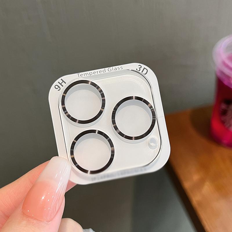 Ochranný kryt objektivu fotoaparátu pro iPhone 16 Pro Max 15 Plus 14 Pro 13 12 Mini 11 Ochranná fólie z tvrzeného skla