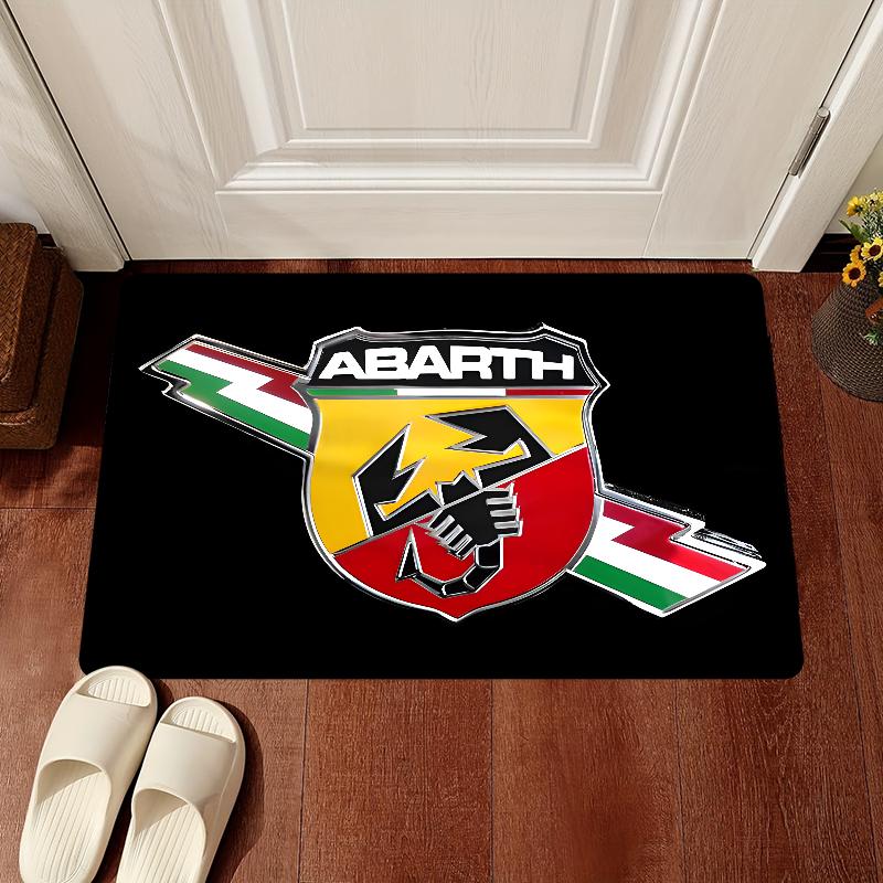 

1Pc Abarths Floor Mat Floor Mat Anti-Slip Kitchen Bedroom Handmade Tufted Rug Carpet Living Room Entrance Rug 50x80cm