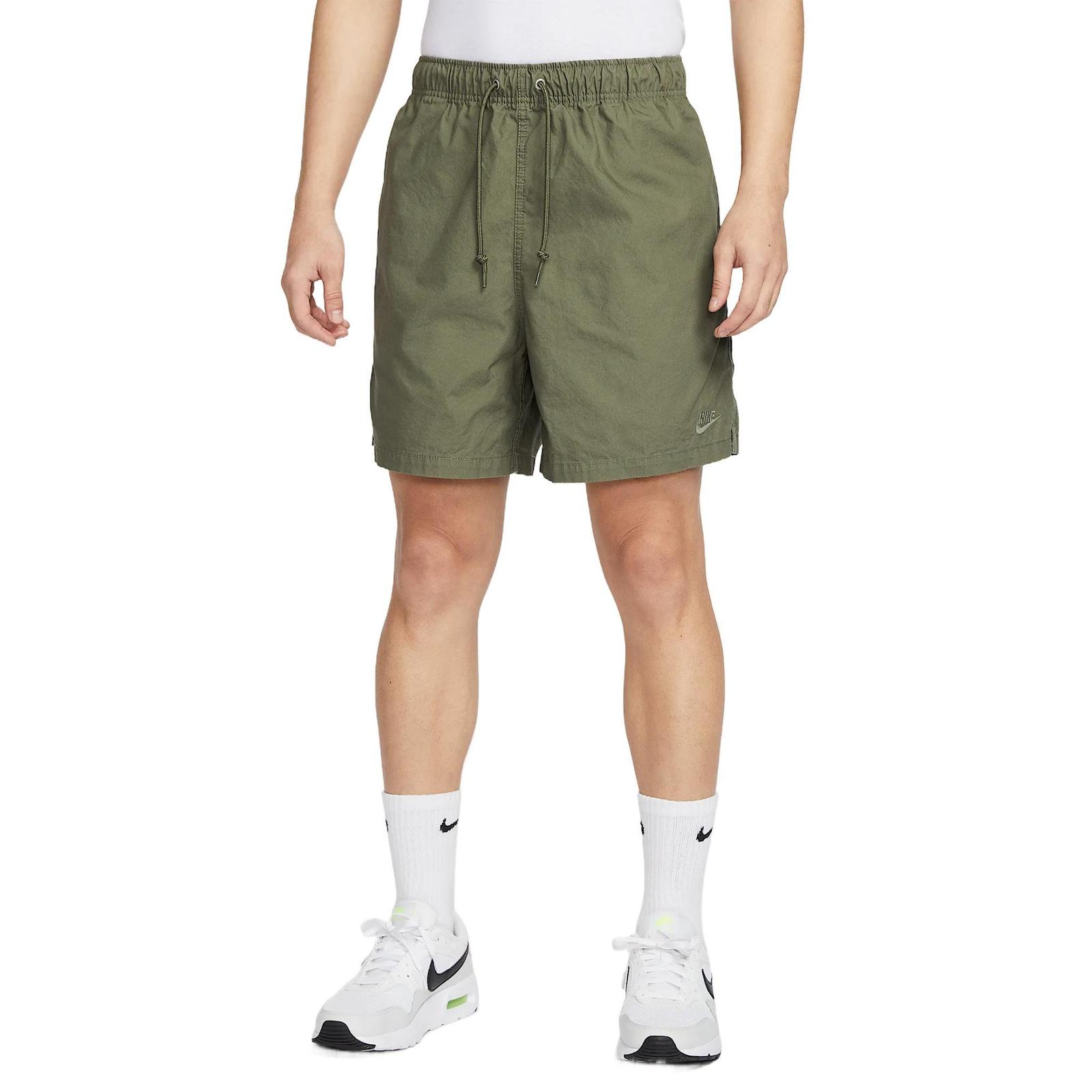 Nike Club Casual Shorts Men s Medium Olive Green HJ1947-222 XXL