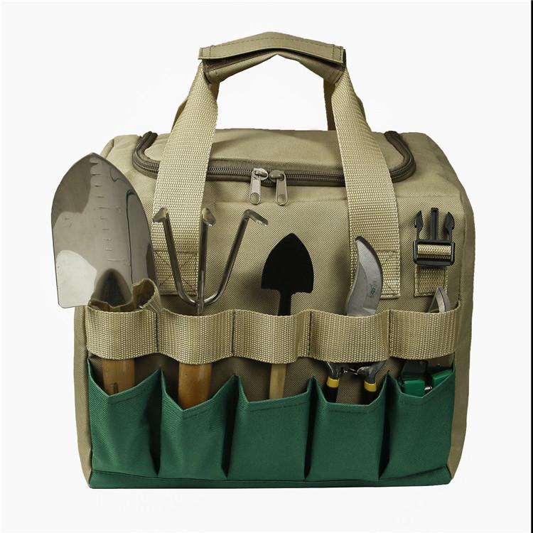 Nylon Material Steel Tube Green Folded Chair