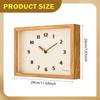 Wall Clock Desk Decorative Modern Fashion Silent Home Decoration for Bedroom Kitchen Indoor