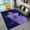 Kpop B-BTS Kim Seok Jin Singer Carpet Rug for Playroom Bedroom Living Room Sofa Home Decor,Area Rug Non-slip Floor Mat Gift
