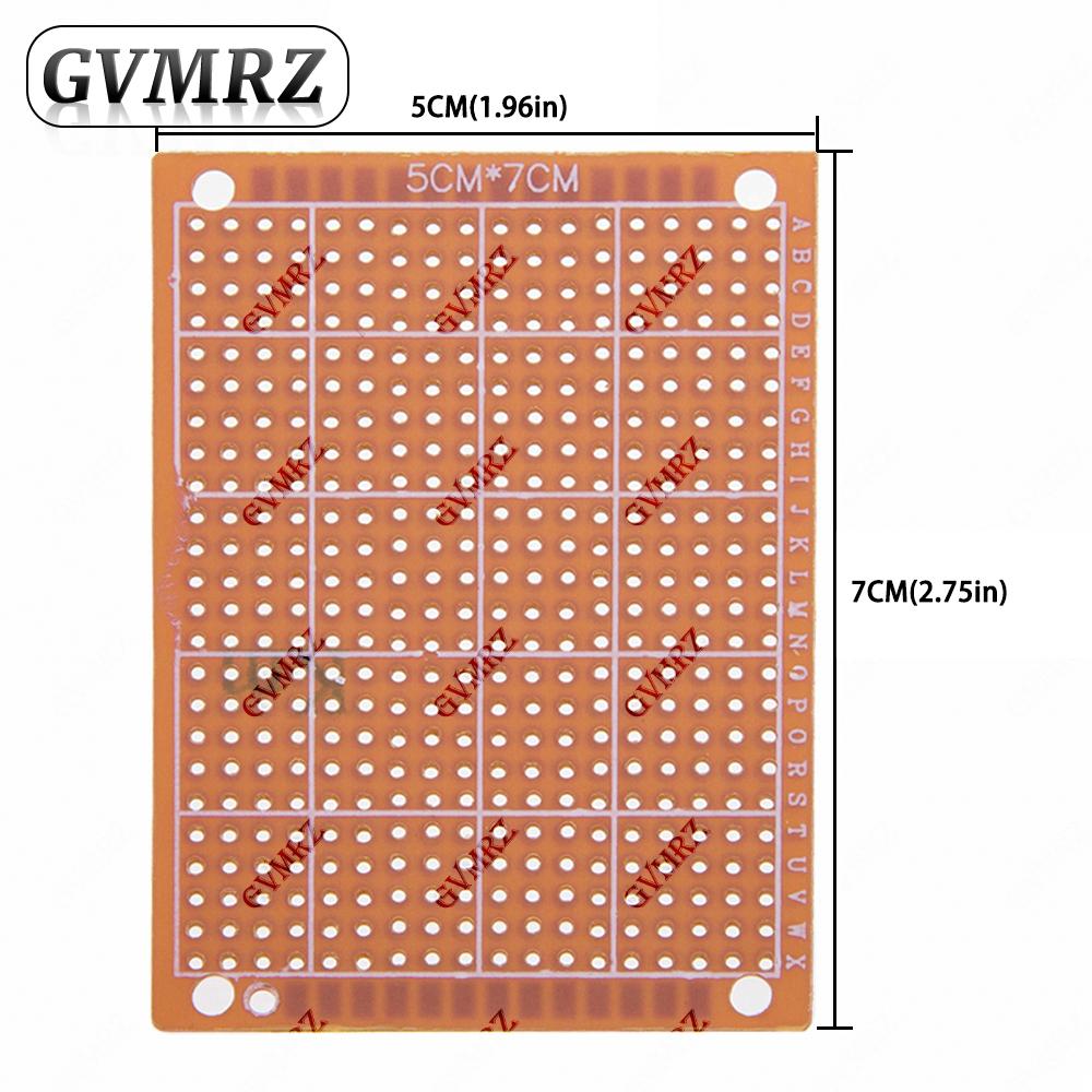 Phenolic PCB Prototype Board Universal Through Hole Perfboard for DIY Electronic Projects