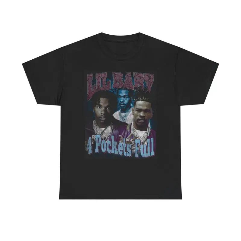 Lil Baby 4Pl T Shirt Vintage Atlanta Retro Heavy Cotton S разноцветный