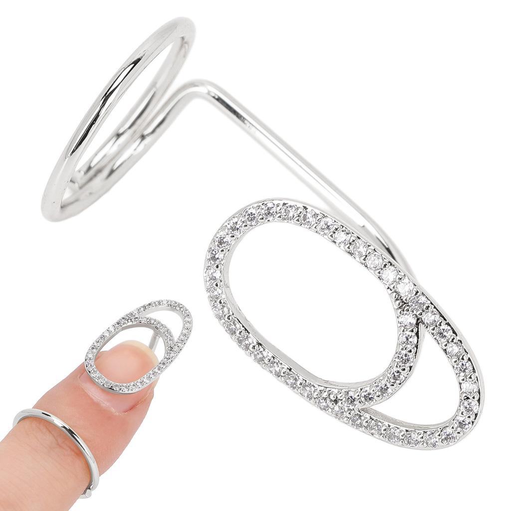 Fingernail s Women Rhinestones Exquisite Fashionable Finger Nail Cover Nail Art Decoration