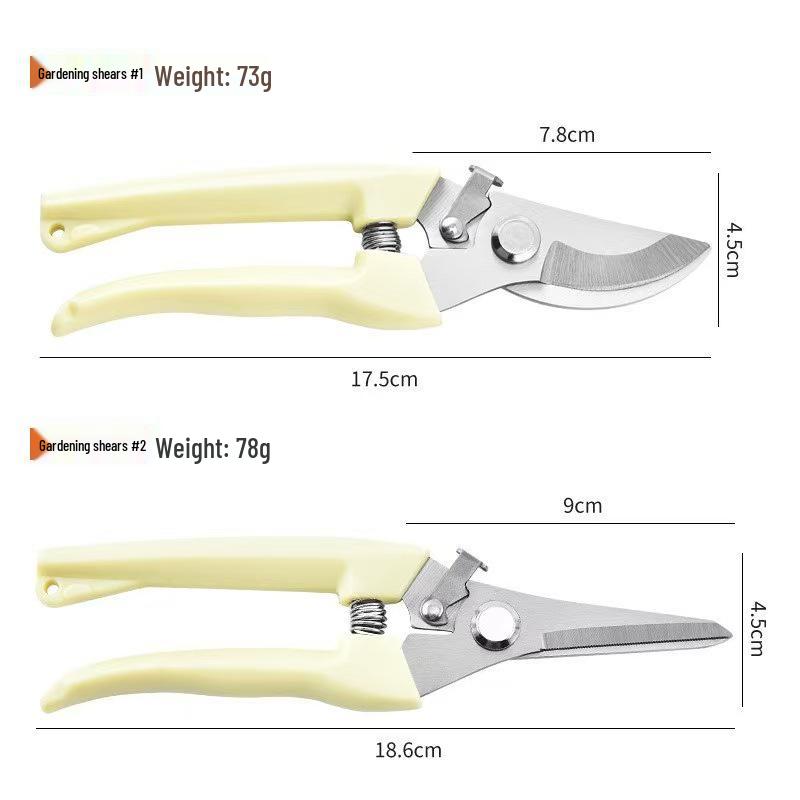 Non-Slip Stainless Steel Multifunctional Garden Pruning Scissors