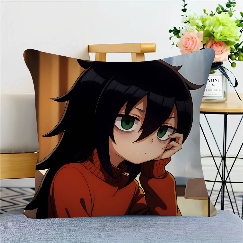

Аниме Т-Томоко-Куроки Декоративная Эстетика Комнаты Наволочка Домашний Декор Спальня Диван Кровать Чехол для Подушки 45x45 16x16Inch