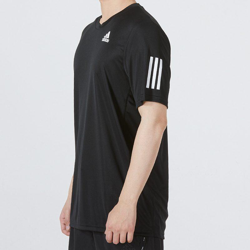 Adidas AEROREADY T Shirts Men's Black Crew Neck Moderate Straight Fit HP1998