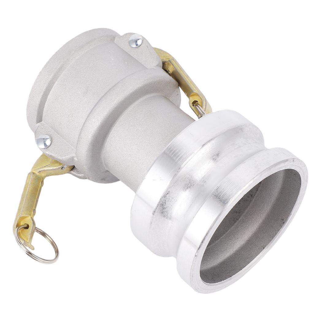 Aluminum DA Camlock Hose Fitting 2 Inch Female Thread X 3 Inch Male Thread Reducer for Oilfield Water Transfer