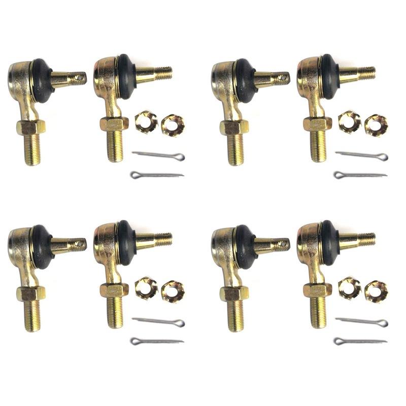 ABLZ-8X Right And Left Tie Rod End Kit Ball Joints For Raptor 660 YFM660 YFM660R ATV 2001-2005
