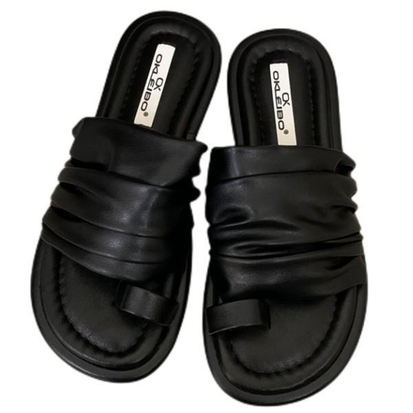 Slippers, Outwear, Thumb Ring, Thong Sandals, Women s, Flat, Mules, Easy to Walk, Easy to Wear, Beach Sandals, Casual, Thong Sandals