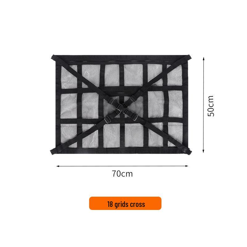 Car Roof & Mesh Pocket Storage Net for Luggage