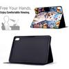 Stand Case for iPad (2025)/iPad 10.9 (2022) Pattern Printing Tablet Leather Cover with Auto Wake/Sleep