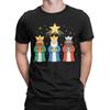Vintage Three Kings Day Epiphany Celebration 2026 T-Shirts Men Cotton T Shirts Tres Reyes Magos Short Sleeve Tee Present merch