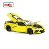 Maisto 1:24 2020 Corvette Stingray Coupe Static Die Cast Vehicles Collectible Model Car Toys