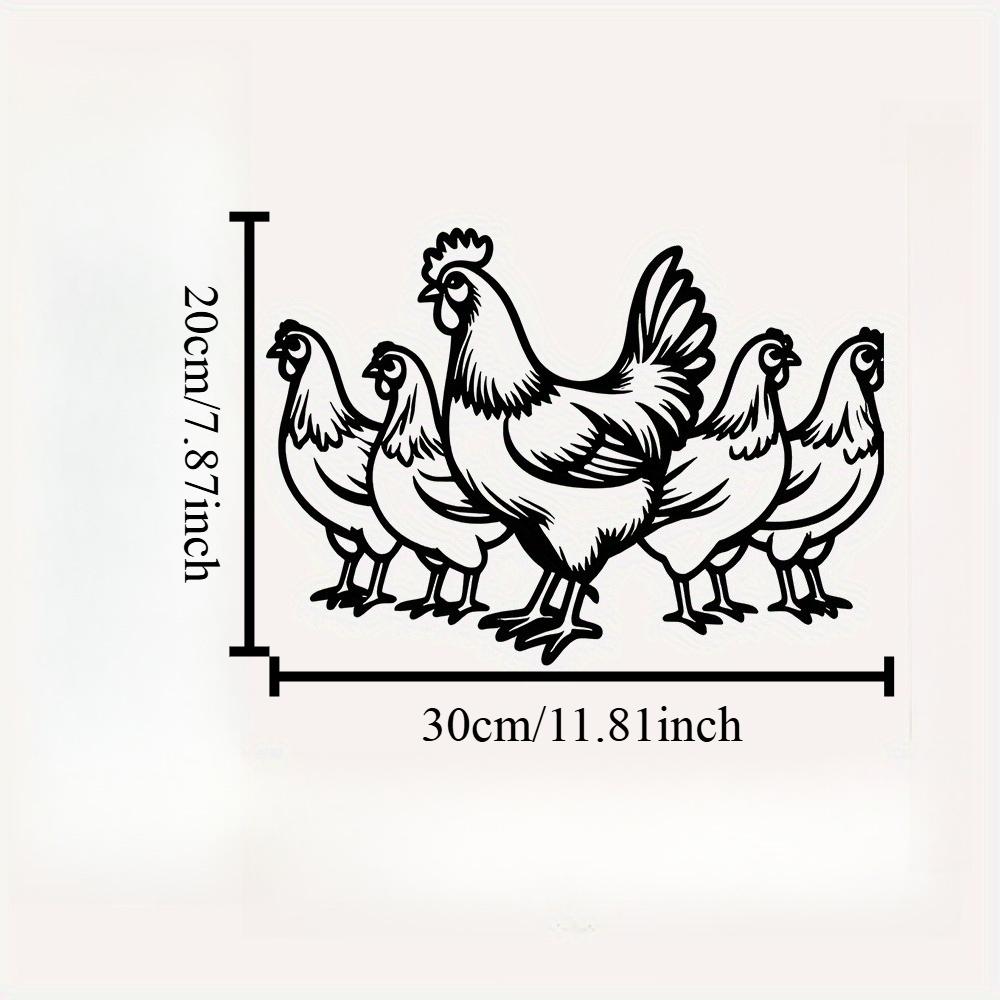 

Wrought Iron Hive of Mother Hen Wall Art, Farmhouse Indoor Decor, Wedding Christmas Thanksgiving Gift for Home Room 12in