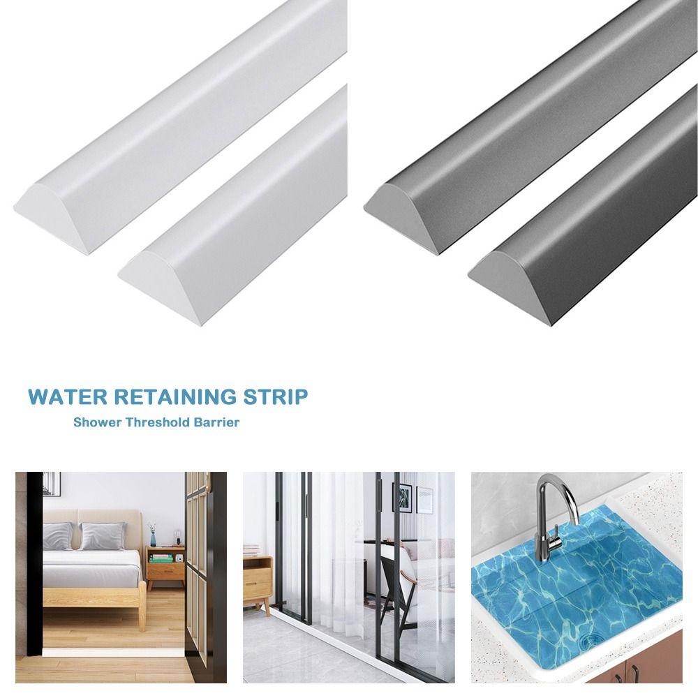 Selbstklebende Rückseite Selbstklebender Wasserstopper Duschschwellenbarriere Heimgebrauch