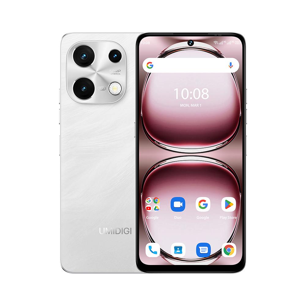 UMIDIGI Note100 8GB RAM+256GB ROM/ホワイト Compre UMIDIGI Telefone Note 100 5G,Android 14,UNISOC T765,6/8GB