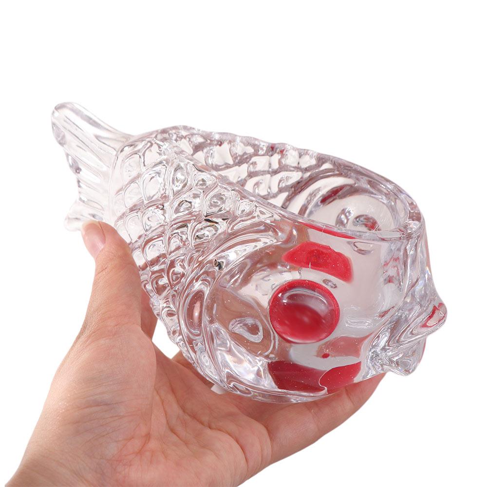 Transparent Fish-shaped Glass 3D Wine Glass Unique Pufferfish-shaped Glass Cup  Home Bar