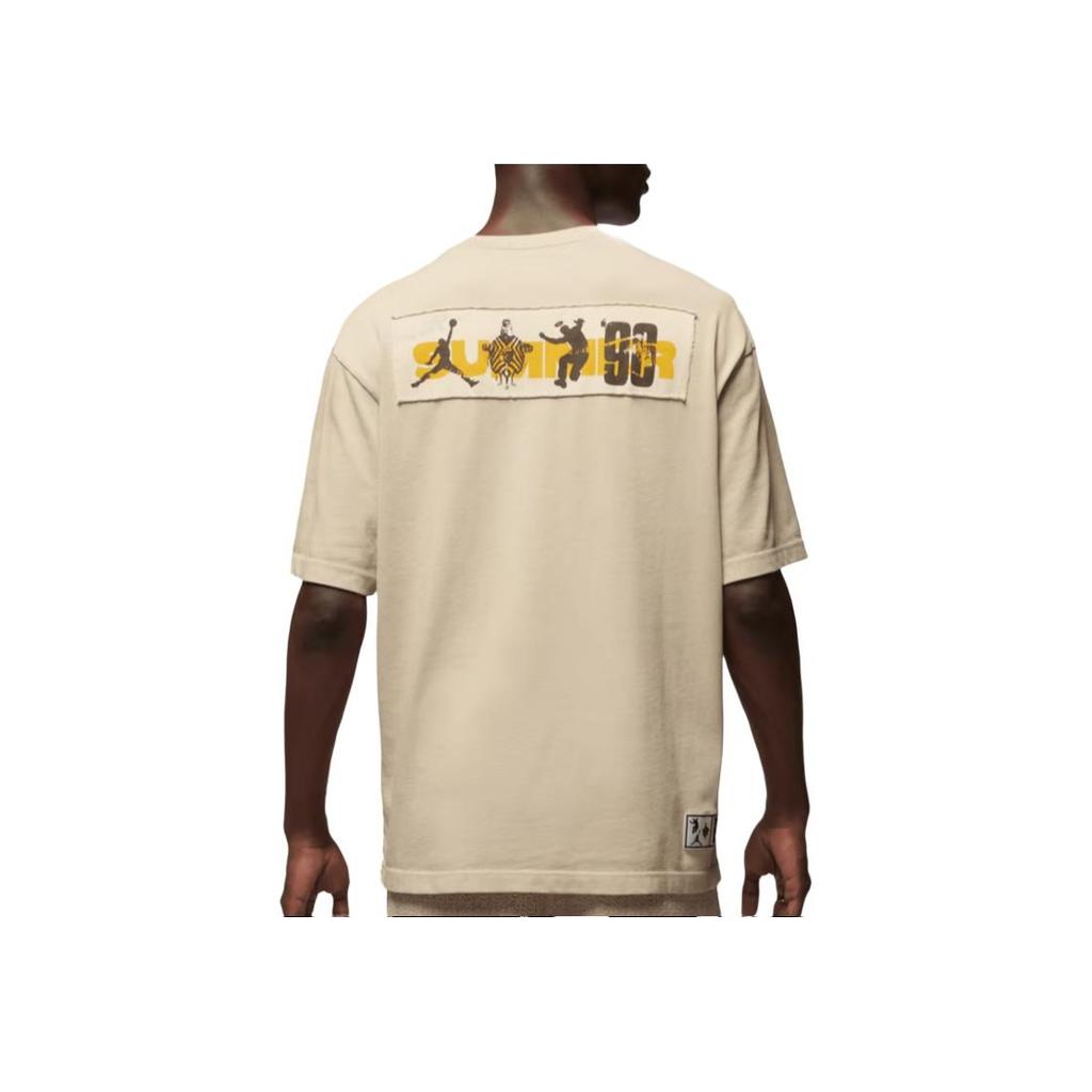 New Jordan T Shirt Asia Version Men's Khaki FD4247-206