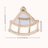 Wooden Parrot Swing Durable Rocking Perch Stand Enrichment Toy Bird Cage Accessories  Pet Parrot